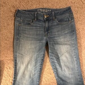 American Eagle Outfitters Blue Boot Cut Jeans Classic Style